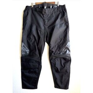 Bilt Men’s 38 Velocity Motorcyle Heavy Duty Ratchet Closure Black Riding Pants
